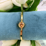 Golden Jewel Bracelets Champagne Jewelry Jane Marie LLC