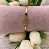 Golden Jewel Bracelets Clear Jewelry Jane Marie LLC