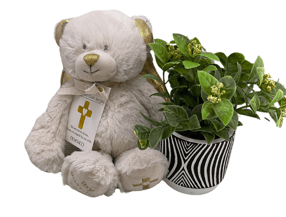 Guardian Angel Plush Bear Toys Demdaco