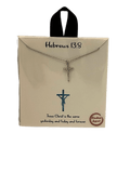 Sister Dulce Gift Shop, Catholic Store,  Catholic Necklace, Hebrews 13:8, Crucifix Necklace