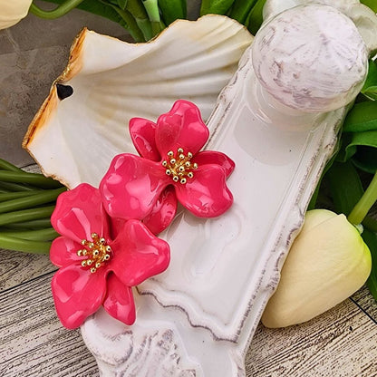 Sister Dulce Gift Shop. Catholic Store, Religious Store, Catholic Jewelry, Religious Jewelry, Hibiscus Earrings