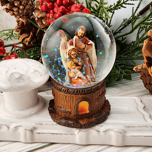 Sister Dulce Gift Shop. Catholic Store, Religious Store, Catholic Christmas, Religious Christmas, Holy Family Mini Snow Globe