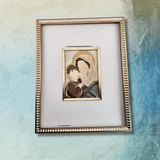 Jeweled Artwork - Sacred Treasures Madonna and Child With Gold Accents - 11 x 14 Art Sacred Treasures