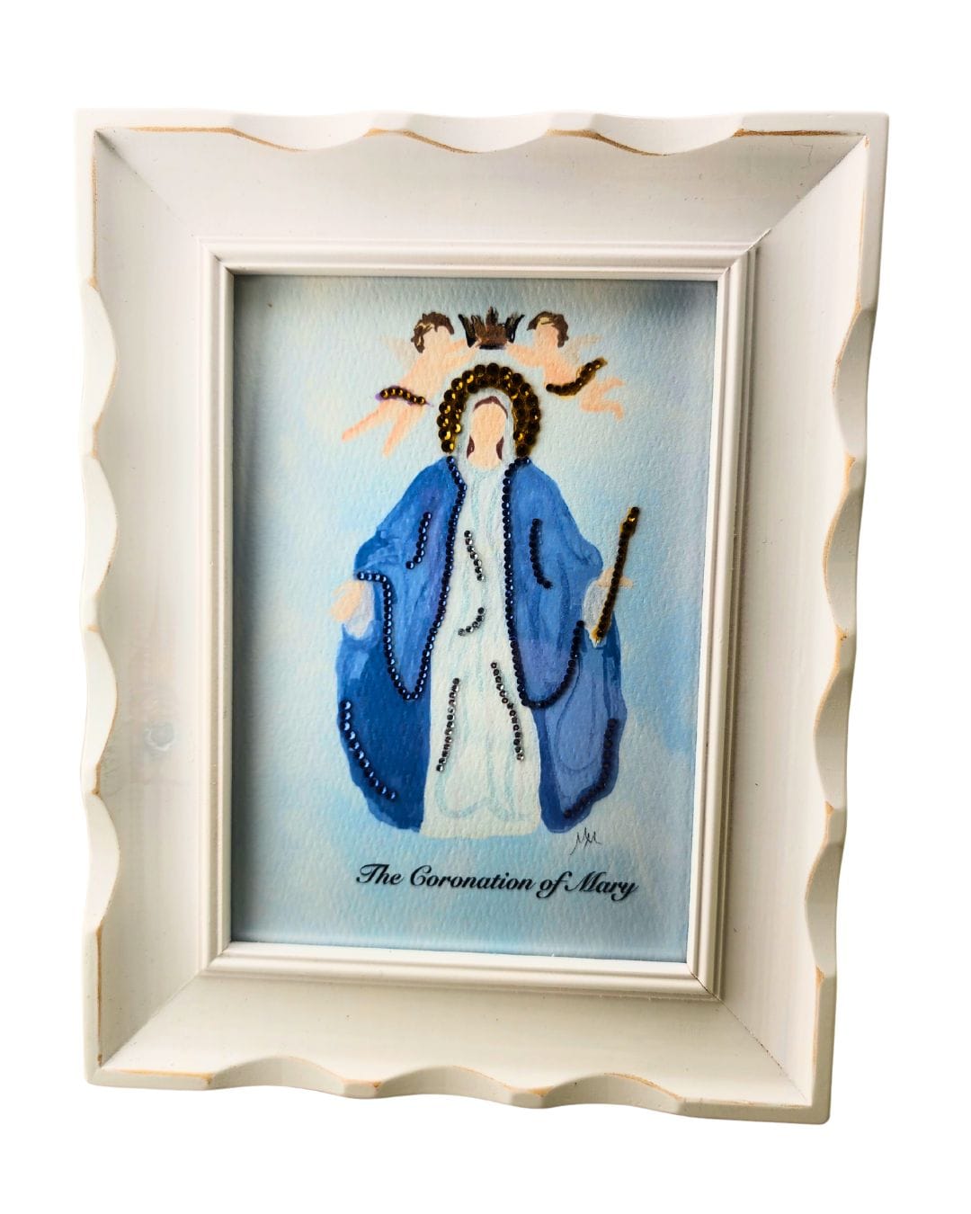 Sister Dulce Gift Shop, Catholic Store, Religious Store, Catholic Artwork, Religious Artwork, The Coronation of Mary Artwork