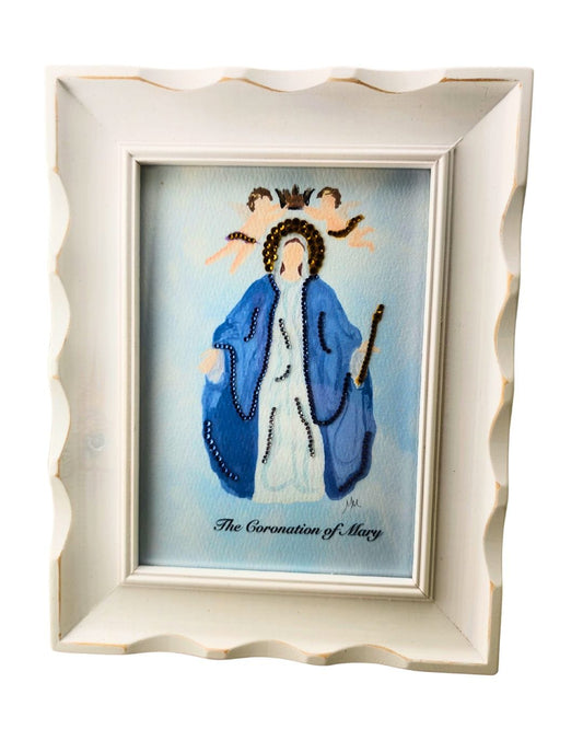Sister Dulce Gift Shop, Catholic Store, Religious Store, Catholic Artwork, Religious Artwork, The Coronation of Mary Artwork