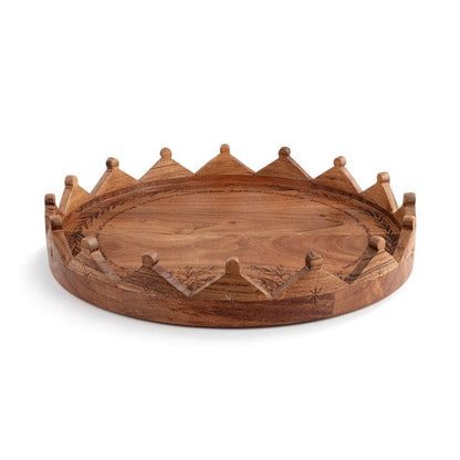 Joy to the World Engraved Round Tray Decor Christian Brands