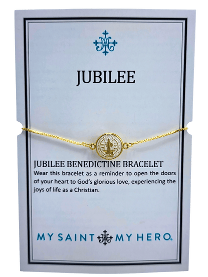 Sister Dulce Gift Shop, Catholic Store, Religious Store, Catholic Bracelet, Religious Bracelet, St. Benedict Bracelet
