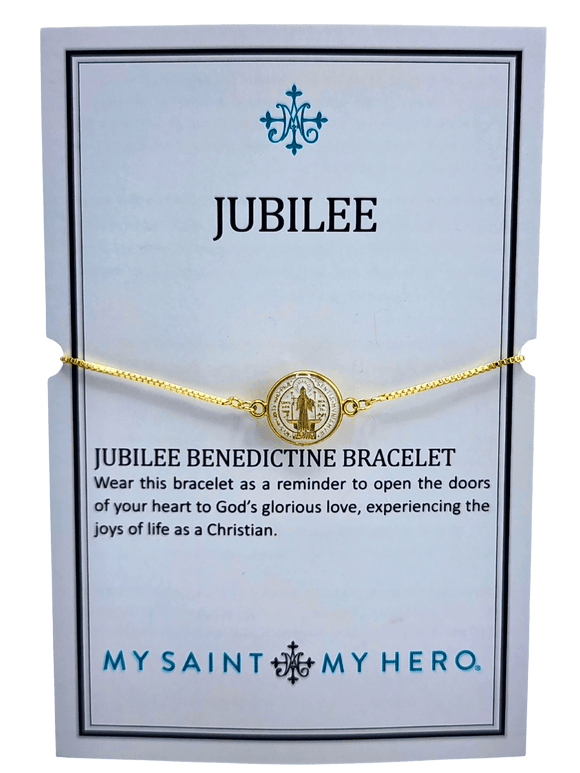 Jubilee St. Benedict Bracelet Bracelet My Saint My Hero