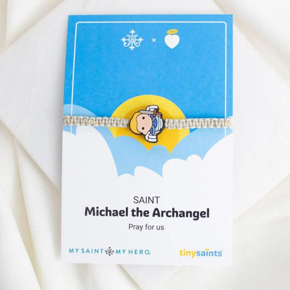 Kids' Saint Michael the Archangel Bracelet Bracelet My Saint My Hero