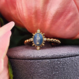 Lady Lourdes Rings Blue Size 8 Rings Joy Dravecky