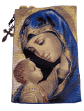 Sister Dulce Gift Shop, Catholic Store, Religious Store, Rosary Pouch, Madonna and Child