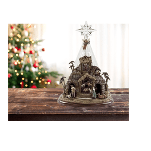 Lighted Musical Nativity Christmas Decor Roman