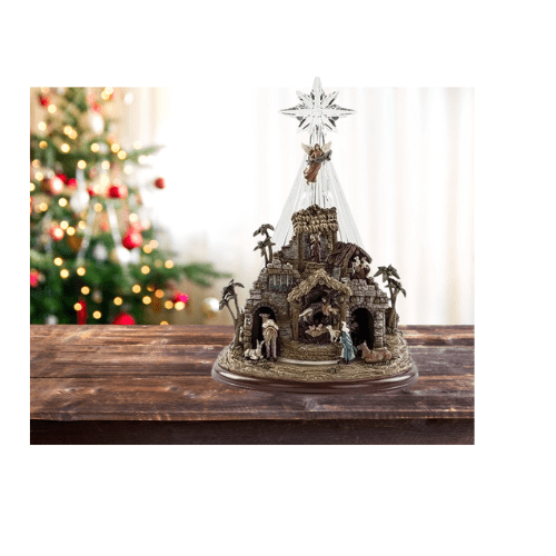 Lighted Musical Nativity Christmas Decor Roman