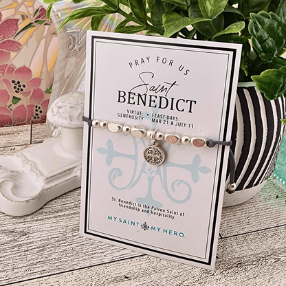 Little Saints Bracelets Saint Benedict Bracelet My Saint My Hero