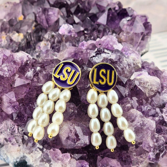 Sister Dulce Gift Shop, Catholic Store, Religious Store, LSU Earrings