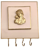 Sister Dulce Gift Shop, Catholic Gift Shop, Rosary Hanger, Artowrk, Madonna and Child