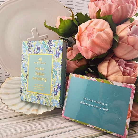 Make Today Amazing Deck Of Cards home accessories Mary Square