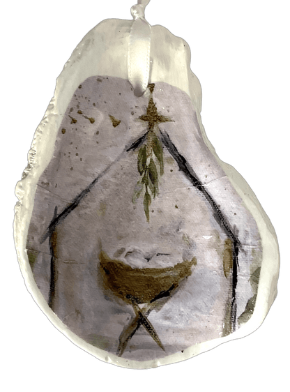 Sister Dulce Gift Shop, Catholic Store, Religious Store,  Manger Oyster Ornament