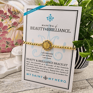 Mantra of Beauty & Brilliance Bracelet Bracelet My Saint My Hero