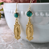 Mary Earrings With Stone Earrings Parker Madison