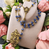 Mary of Angels Rosary Topaz Rosary Christian Brands