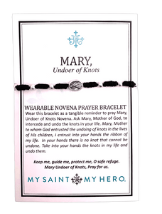 Sister Dulce Gift Shop, Catholic Store, Religious Store, Catholic Jewelry, Religious Jewelry,  Mary Undoer of Knots Bracelet