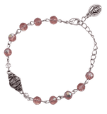 Miraculous Bracelet Pink Crystal Bracelet Christian Brands