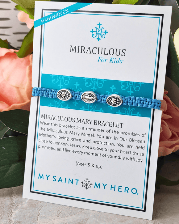 Miraculous Mary Medal Bracelet for Kids Bracelets My Saint My Hero