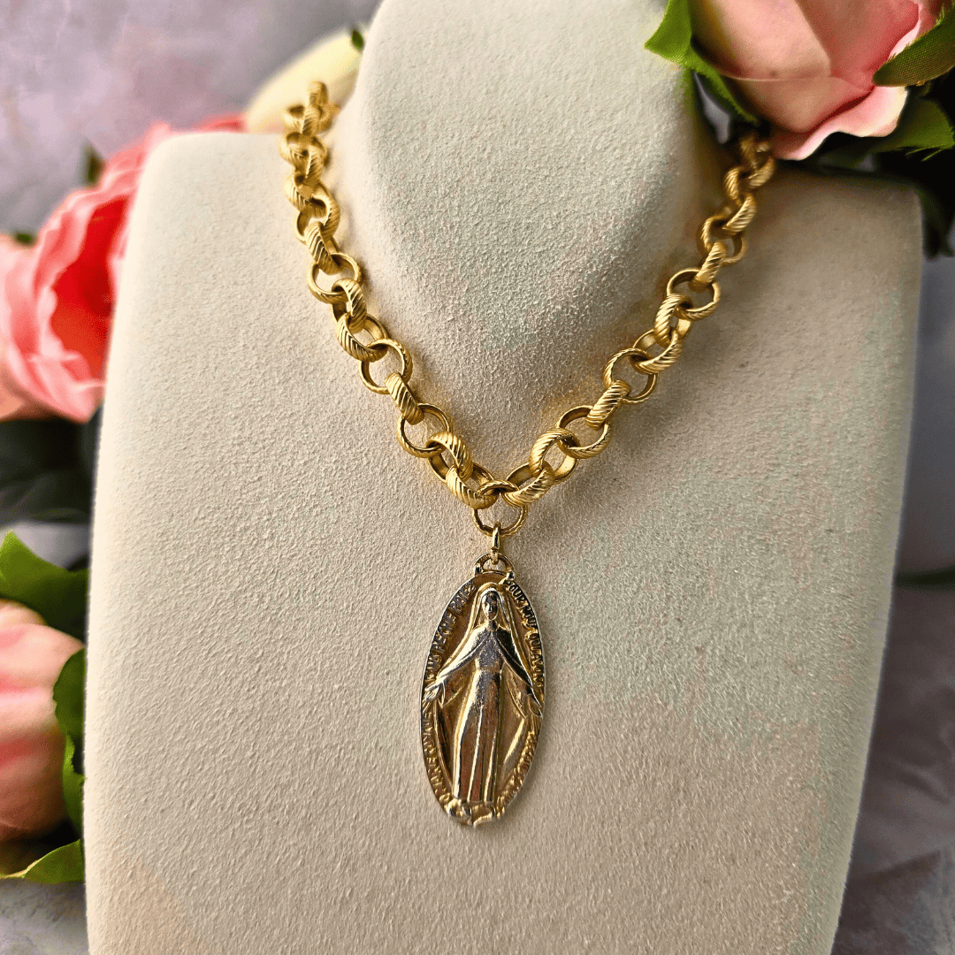 Miraculous Medal Necklace Necklace Parker Madison