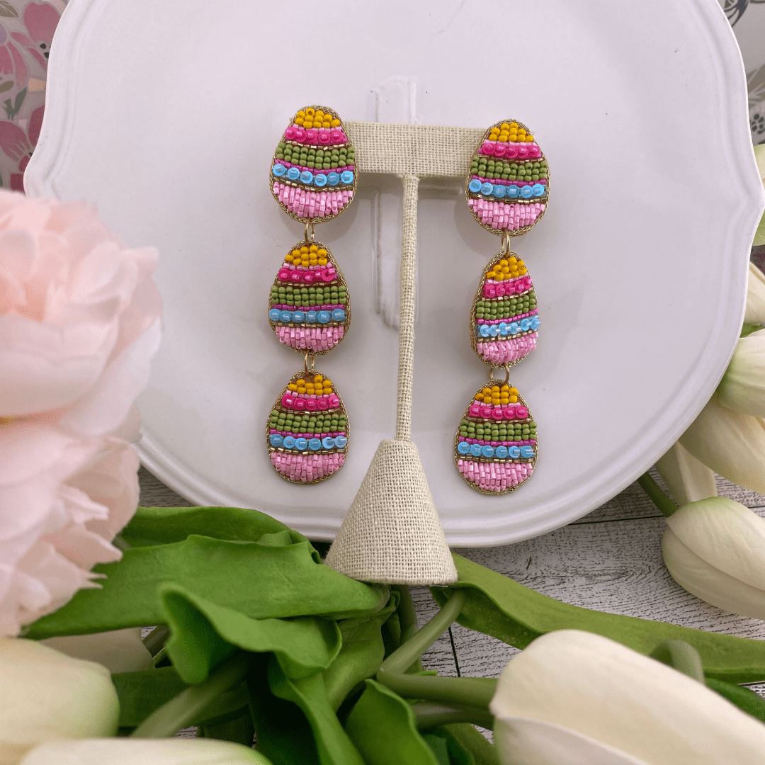 Sister Dulce Gift Shop, Catholic Store, Religious Store, Catholic Jewelry, Religious Jewelry, Easter Egg earrings