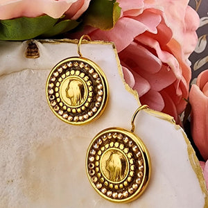 Sister Dulce Gift Shop. Catholic Store, Religious Store, Catholic Jewelry, Religious Jewelry, Mustard Seed Mary Earrings