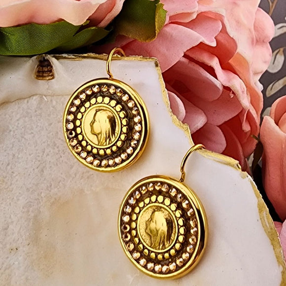 Sister Dulce Gift Shop. Catholic Store, Religious Store, Catholic Jewelry, Religious Jewelry, Mustard Seed Mary Earrings