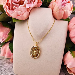 Mustard Seed Statement Sacred Heart Necklace Jewelry Mustard Seed Jewelry