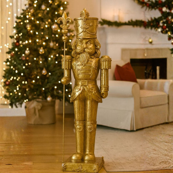 Large Gold Nutcracker