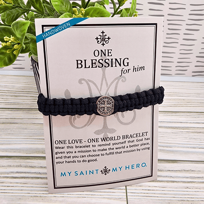 One Blessing for Him Bracelet Bracelet My Saint My Hero