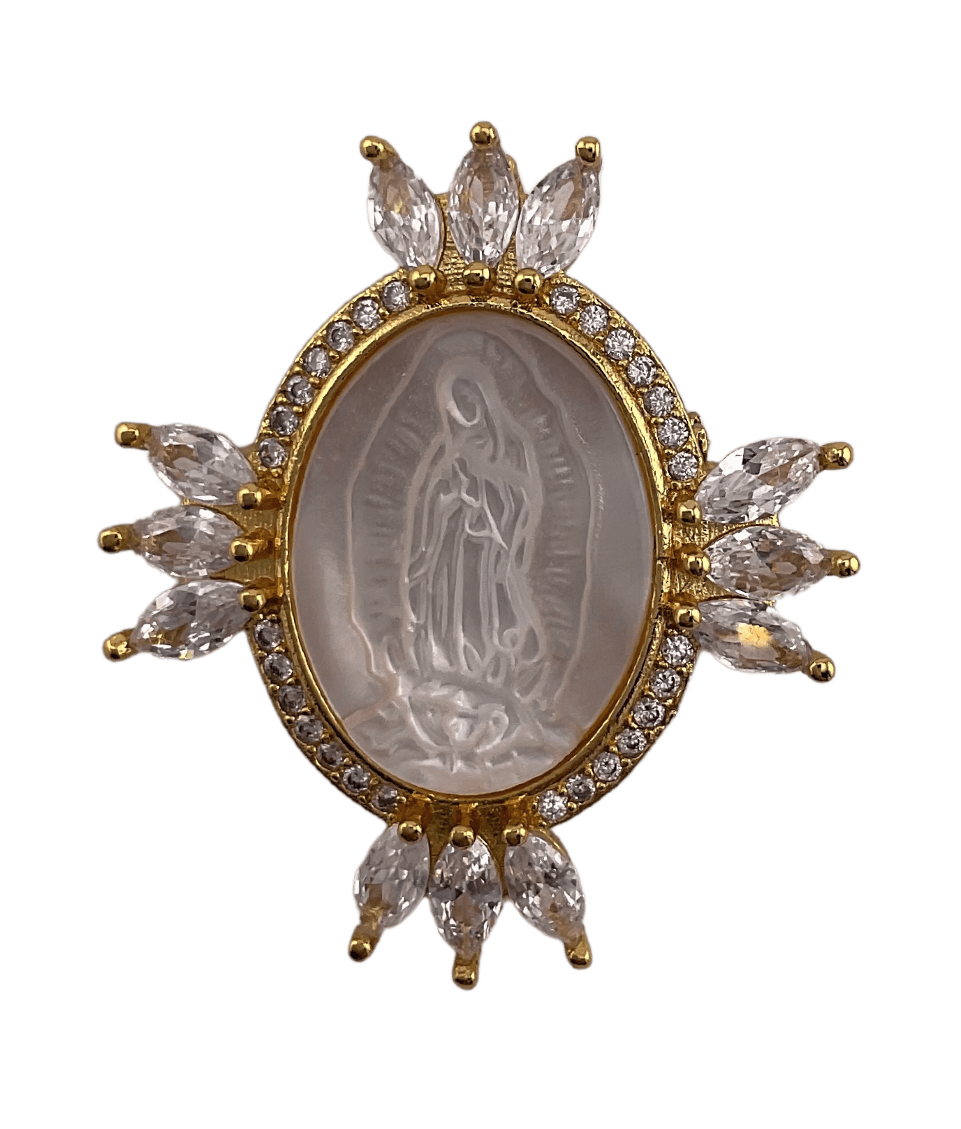 Sister Dulce Gift Shop, Catholic Store, Religious Store,  Catholic Jewelry, Religious Jewelry, Our Lady of Guadalupe Pin/Pendant