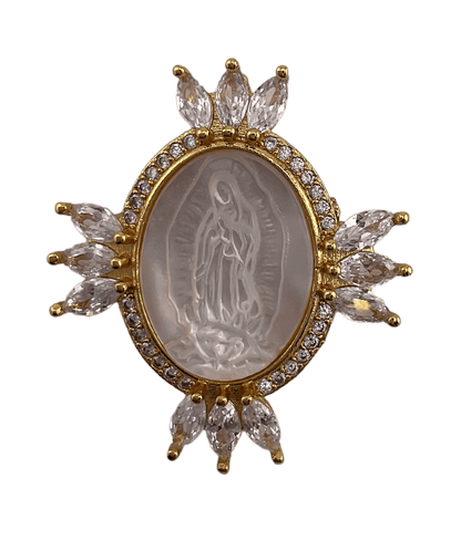 Sister Dulce Gift Shop, Catholic Store, Religious Store,  Catholic Jewelry, Religious Jewelry, Our Lady of Guadalupe Pin/Pendant