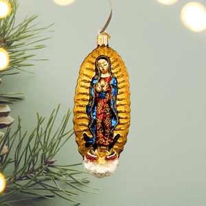 Our Lady of Guadalupe Ornament Christmas Decor, Ornaments Old World Christmas