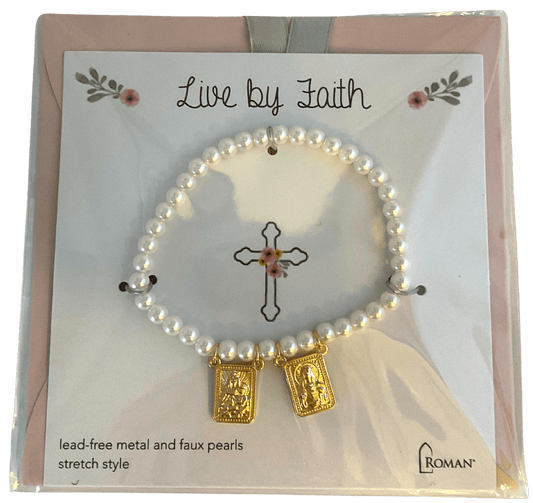 Pearl Scapular Bracelet Bracelet Roman