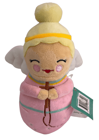 Plush Shining Light Dolls Mini Guardian Angel Blonde Children's Gifts New Day Distribution