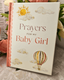 Prayers for My Baby Girls Baby Gifts Christian Art Gifts