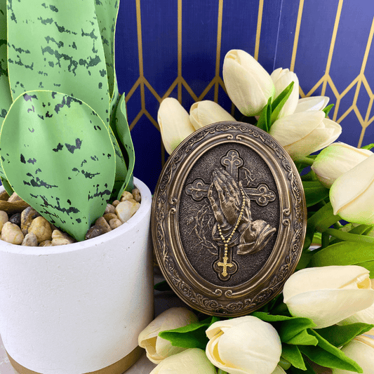 Sister Dulce Gift Shop. Catholic Store, Religious Store,  Praying Hands Trinket Box