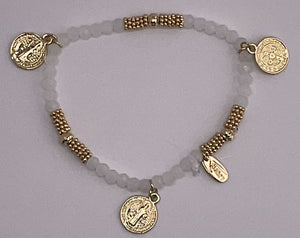 Sister Dulce Gift Shop, Catholic Store, Catholic Jewelry, Catholic Bracelet, St. Benedict Bracelet, Saint Benedict Bracelet