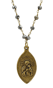 Sister Dulce Gift Shop, Catholic Store, Religious Store, Catholic Jewelry, Religious Jewelry, Catholic Necklace, Religious Necklace, Necklace With Medal , Our Lady of Grace