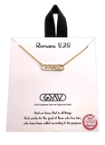 Sister Dulce Gift Shop, Catholic Store, Religious Store, Catholic Necklace, Religious Necklace, Romans 8:28, God is Greater Than The Highs and Lows Necklace