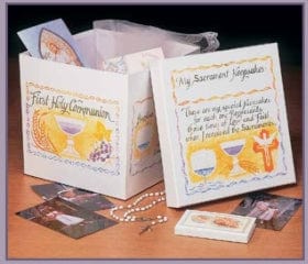 Sister Dulce Gift Shop, Catholic Store, Religious Store, Sacrament Keepsake Box, Children's Gifts , Catholic Children's Religious Gifts, Baptism Gift, First Communion Gift,