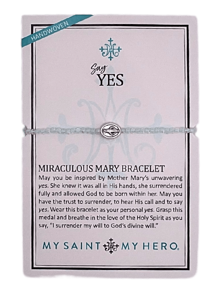 Sister Dulce Gift Shop, Catholic Store, Catholic Bracelet, Miraculous Mary Bracelet
