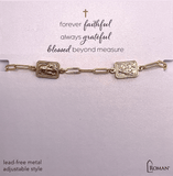 Scapular Chain Bracelet Necklace Roman