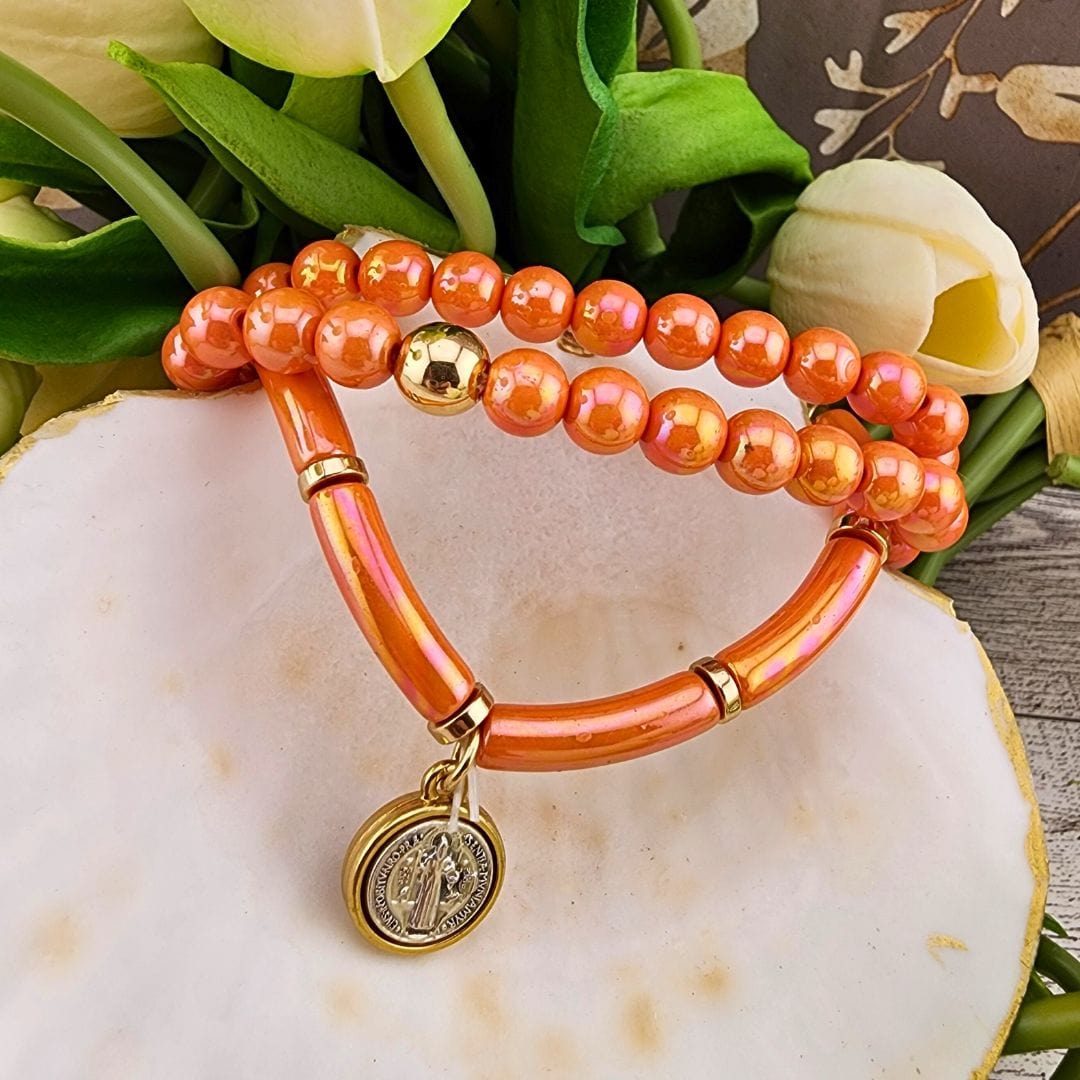 Sister Dulce Gift Shop. Catholic Store, Religious Store, Catholic Jewelry, Religious Jewelry, Bracelets With St. Benedict Medal
