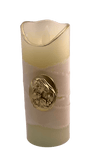 Soft or Light Pink Flameless Candles Soft Pink Madonna and Child - 5.5" Candles Sacred Treasures